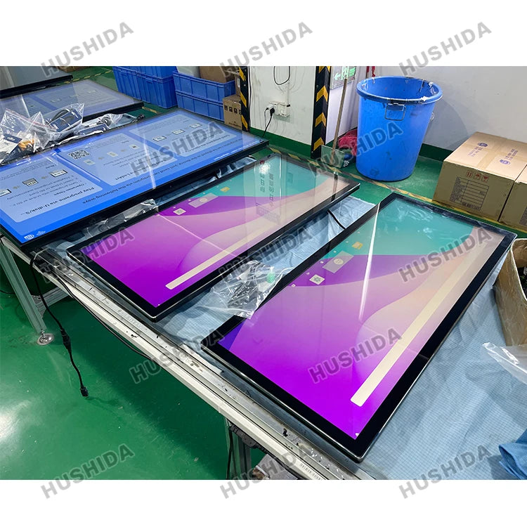 HUSHIDA Android Stretch bar Lcd Display Digital Signage Stretched Lcd bar Display Screen