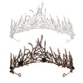 Luxury Miss World Queen Crown Beauty Pageant Diamond Hair Tiaras and Wedding Crown Ballet Tiara Bridal Silver Crown with Pearls