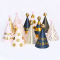 Ychon Multi Color Multi-style Paper Birthday Party Hats with Custom Logo for Kids & Adults