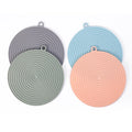 Kitchen Utensils Multipurpose Eco-Friendly Silicone Dish Washing Scrubber Sponge Super Cleaning Ability 20cm Cleaning Brushes