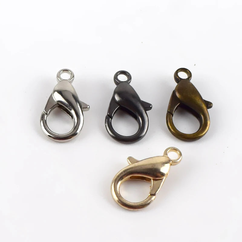 MeeTee BF351 21mm Alloy Lobster Clasp Hooks for DIY Jewelry Bag Handles Buckle Necklace Bracelet Chain Connecting Accessories