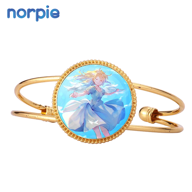 Norpie New Arrival Jewelry Wholesale Bracelet Sublimation Blank Cuff Bangle