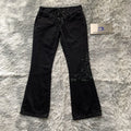 DENIMGUYS Regular Fit Flare Pants Cowgirl Style Y2K Aesthetic Streetwear Lace up Bellbottom Denim Jeans Pants for Women