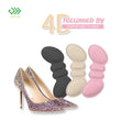 JOGHN Foam Soft Fabric Cloth Heel Protector Inner Liner for High Heel Women Shoes Heel Liner Pads Foot Stickers