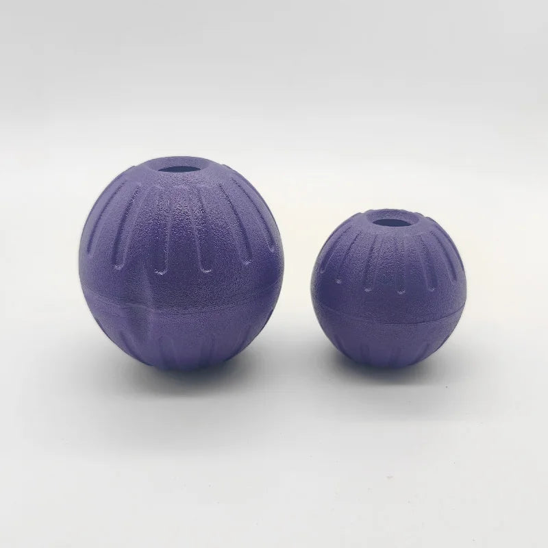 Factory Wholesale Training Pet Chew Toy Rope Bite Pull Ring Interactive EVA Floating Foam Dog Toys Ball