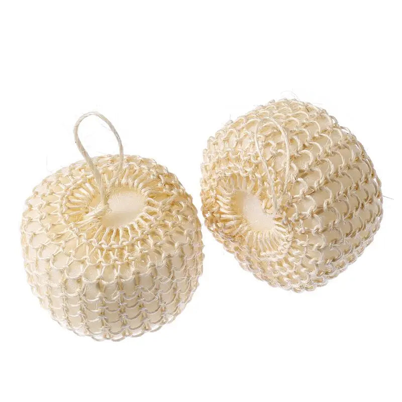 100% Organic Natural Square Flower Round Shape Loofah Pad Shower Exfoliating Luffa Sisal Bath Sponge
