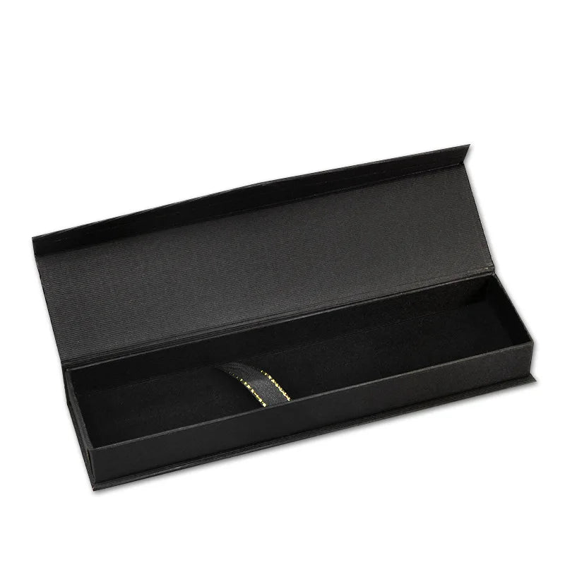 Customizable Silver Business Cardboard Pencil Case Recyclable Paper Material Fashion Design for Promotional Gift Packaging