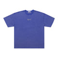Unisex Vintage t Boxy Fit Cropped Raised Rubber Print Raised Rubber Print
