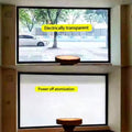 PDLC for Projection Smart Window Glass Tint Film PDLC Smart Film for Glass Window Pdlc Film in Roll Switchable Privacy Window