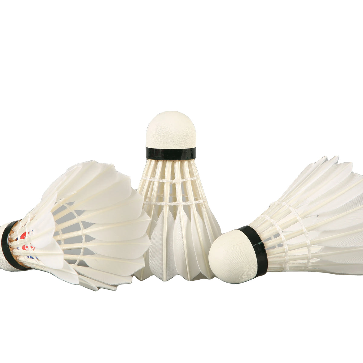 LingMei Shuttles White Goose Feather Badminton Shuttlecock Lingmei 80