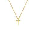 Joolim 925 Sterling Silver Smooth Cross Pendant Choker Necklace Wholesale Jewelry