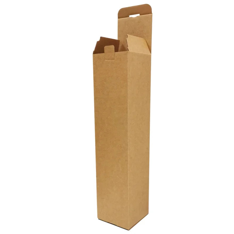 Long Strip Carton Corrugated Paper Box Packaging for Dried Flower Umbrella Painting Lamp Tube Fishing Rod Medical Instrument