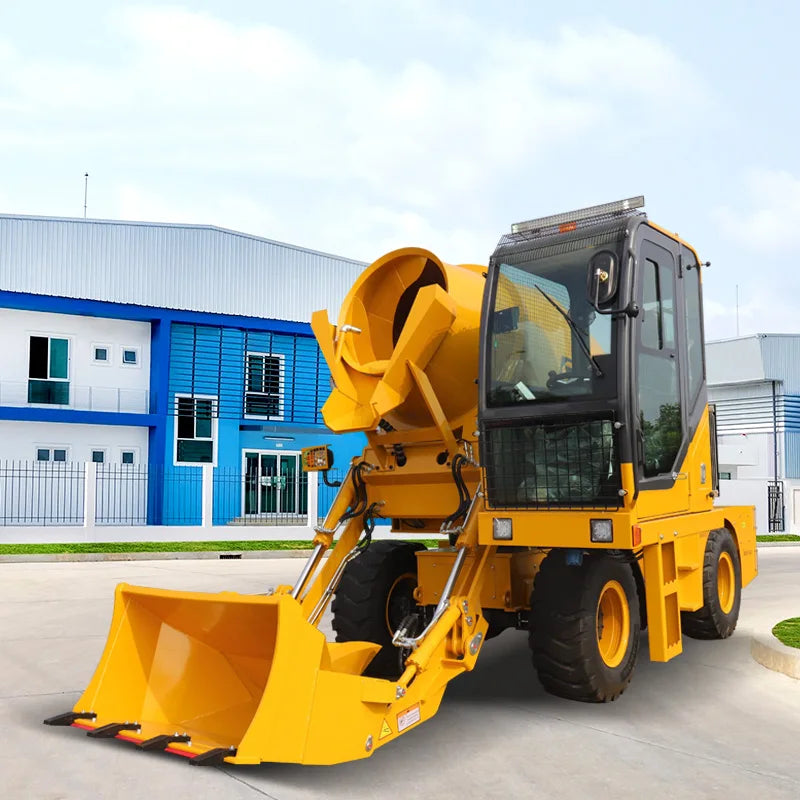 Chinese Factory  diesel Concrete Self Loading Mixers and Best Quality Concrete Mixer Automatic Self-loading