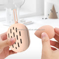 Hot Sale Portable Travel Cosmetic Case Makeup Sponge Blender Case Silicone Makeup Sponge Holder Case