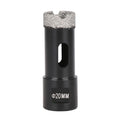 14-20mm M14  Hole Saw Dry Vacuum Brazed Diamond Core Drill Bits Tile Tools Tiling Tools