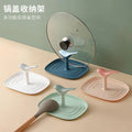 2024 New Bird Pot Cover Rack Household Spatula Storage Tray Creative Kitchen Multifunctional Plastic Soup Spoon Support Mat