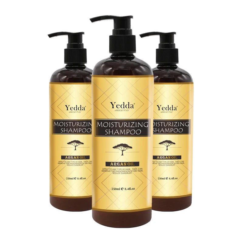 Best-selling Wholesale Sulfate-free Organic Argan Oil Shampoo for Hair Damage Repair Refreshing and Moisturizing