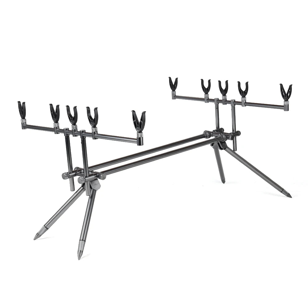 W.P.E New Carp Fishing Rod Pod Holder Adjustable Retractable Fish Pole Telescopic Folding Stand Bracket Fishing Accessories