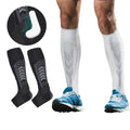 Toeless Circulation Compression Stockings Calf Support Brace Sport Leg Sleeve with Straps
