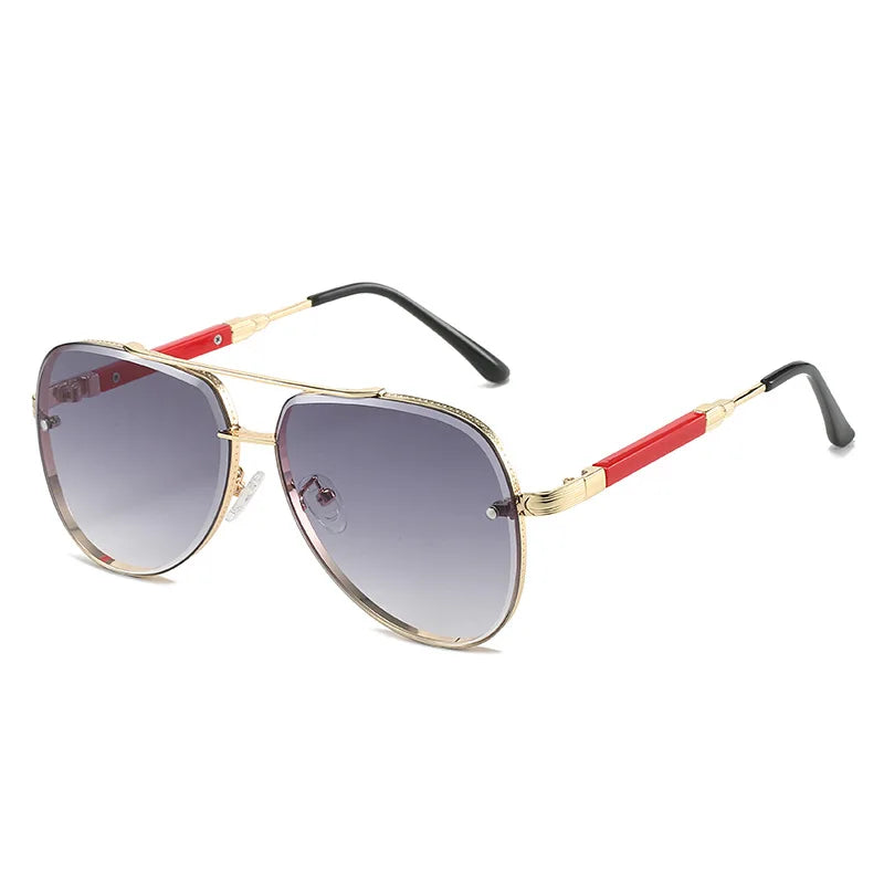 Classic Retro Metal Frames Hot Trend Luxury Sunglasses Men Vintage Frames for Eyeglasses Women Wholesale Eyewear Custom logo