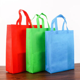 Recyclable Customized Non-woven Bags Fabric Non Woven Reusable Shopping Bag with Logo
