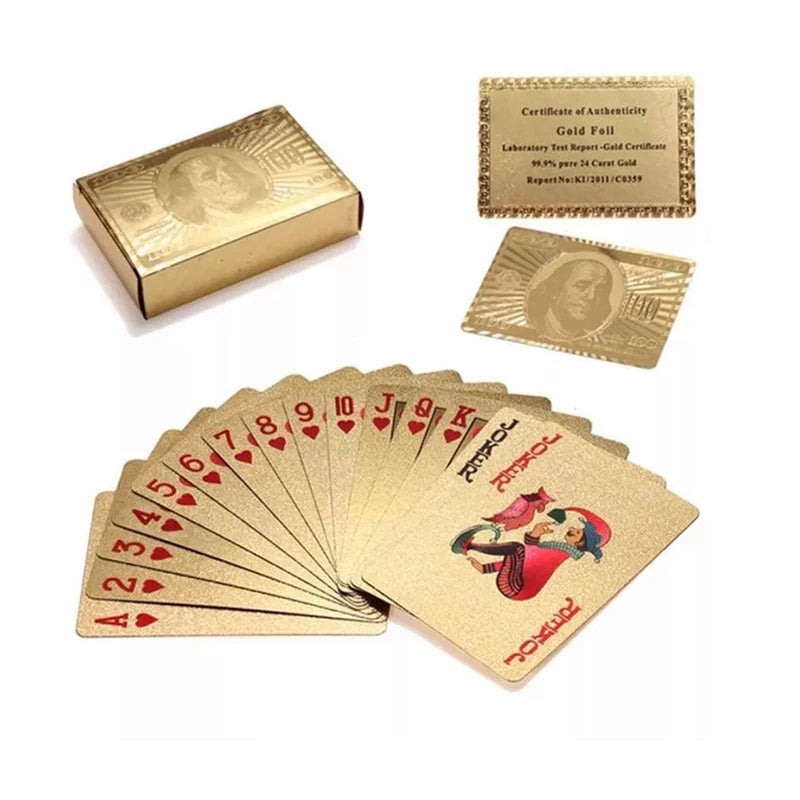 Custom Print Waterproof Poker Ceremony Gift Poker Cards Hotel Souvenir Playing Card