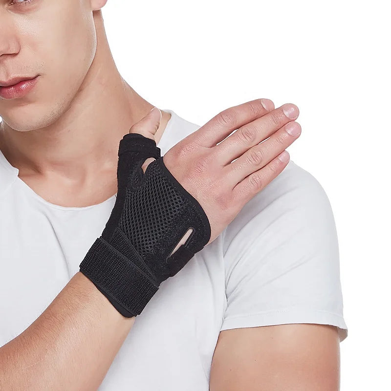 Medical Elastic Wrist and Thumb Support Pain Relief Wrist Band Wrist Brace