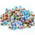 Wholesale Luxury Dnd 7pcs Polyhedral Metal Dice Set Rpg Double Color rainbow Dice Manufacture for Funny Table Games