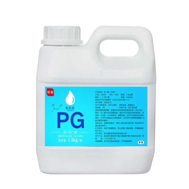 Best Quality PG Food Grade Imported Ropylene Glycol Glycerol Antifreeze Solution Emulsifier Softener Processing Aids