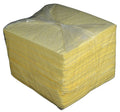 15*19 Yellow High Absorption Economy Dock Chemical Absorbent Mat Hazmat Absorb Sheet Industrial Chemical Environmentally