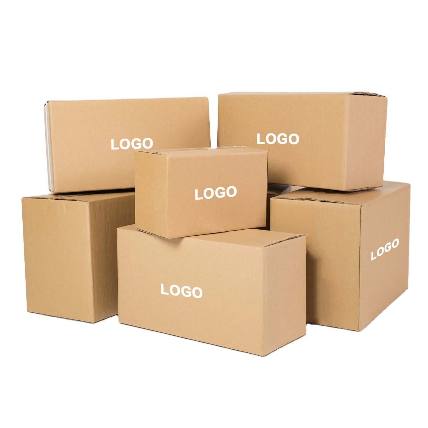 Customized Size 3 5 7 Thickened Corrugated Carton Sales Product Storage Commercial Eco protection Transportation Packaging Box