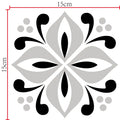 2023 Top Selling Bathroom Kitchen Wall Tile Stickers Decals Waterproof Tile Decals Floor Stickers Decorative Tile Stickers