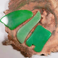 Diy Factory Wholesale Price Natural Stone Scraper Chinese Gua Sha Tools Green Aventurine Jade Guasha Board