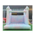 Wedding Party Jumper Castle Tie Dye Inflatable Bounce House for Kids Adults Jumping