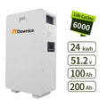 Power Lithium Battery Smart Home Battery 51.2v 100ah BMS Wall Mounted Solar System LiFePO4 Solar System Battery