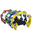 Tambourine Jingles for Dance Party and Ktv Half Moon Tambourine Headless for Adult MegaBDM