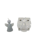 HY Plastic 3D Angel Candle Mold with Fixing Screws for Craft Fondant Resin Epoxy Wax