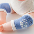Summer Sports & Entertainment Infant Knee Pads Non-slip Cotton Crawling Elbow Pads for Baby Exercise Breathable Comfortable