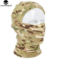 For Tactical Full Mask Winter Warmer Outdoor Fleece Hood Made Nylon Polyester Camouflage Personal Defense Equipment