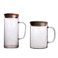 Transparent Heat Resistant Borosilicate Glass Mug With Handle