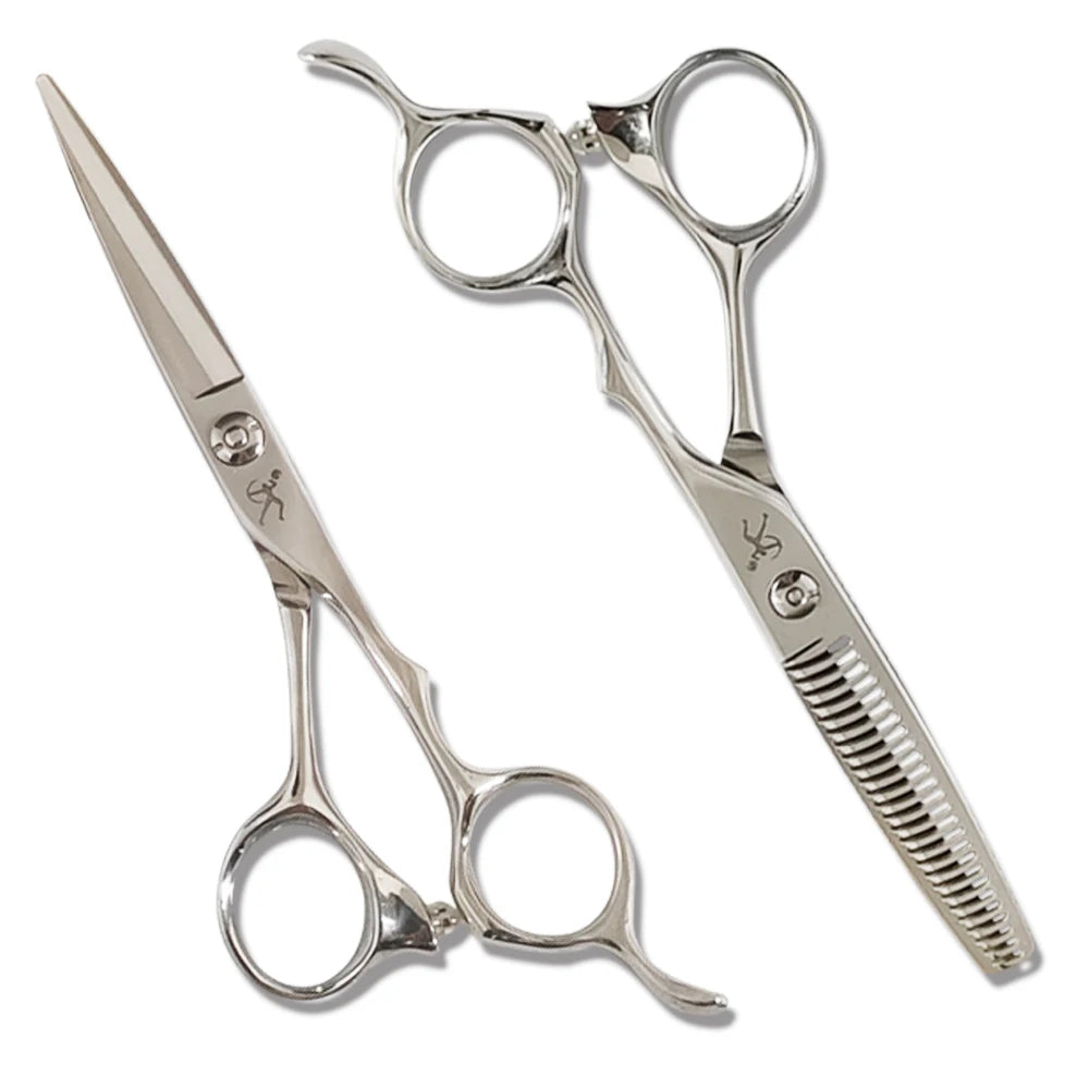 Professional Hair Cutting Scissors Hair Beauty Shears Barber Shears Hair Salon Beauty 6inch Stainless Steel Scissors