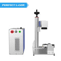 Perfect Laser -30w 50w Ring Rotary Chuck Optical Fiber Laser Marking Engraving Machine for Jewelry