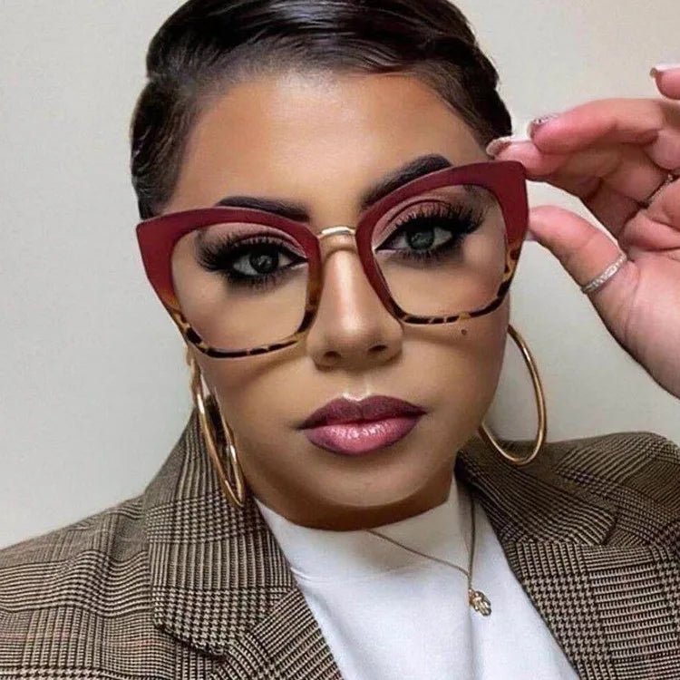 SKYWAY Colorful Computer Eye Glasses Frame Fashion Cat Eye Blue Light Blocking Eyeglasses Frames