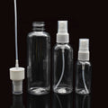Hot Sale in Stock 30ml 50ml 60ml PET Plastic Perfume Bottle 1oz 2oz Cosmetic Packaging Spray Bottle
