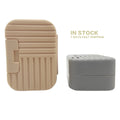 Soap Holder Plastic Portable Soap Saver Container Set with Covers