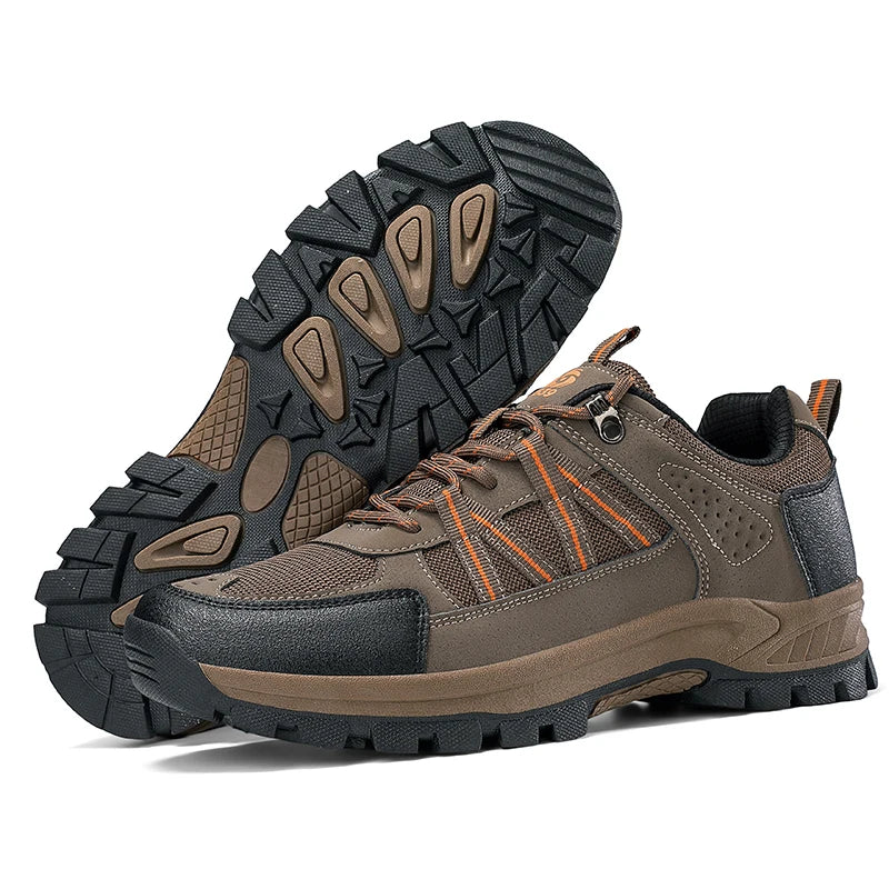 New Design Popular Sale Hiking Shoes Waterproof Hot Selling Wear-Resistant Low Cut Casual  Desert Mens Shoes Sneakers