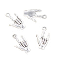 Charms Palm I love You 22x13mm Tibetan Silver Color Pendants Antique Jewelry Making DIY Handmade Craft