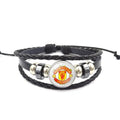2024 Football Club Charms for Bracelet  Wholesale Soccer Team Leather Bracelet Football