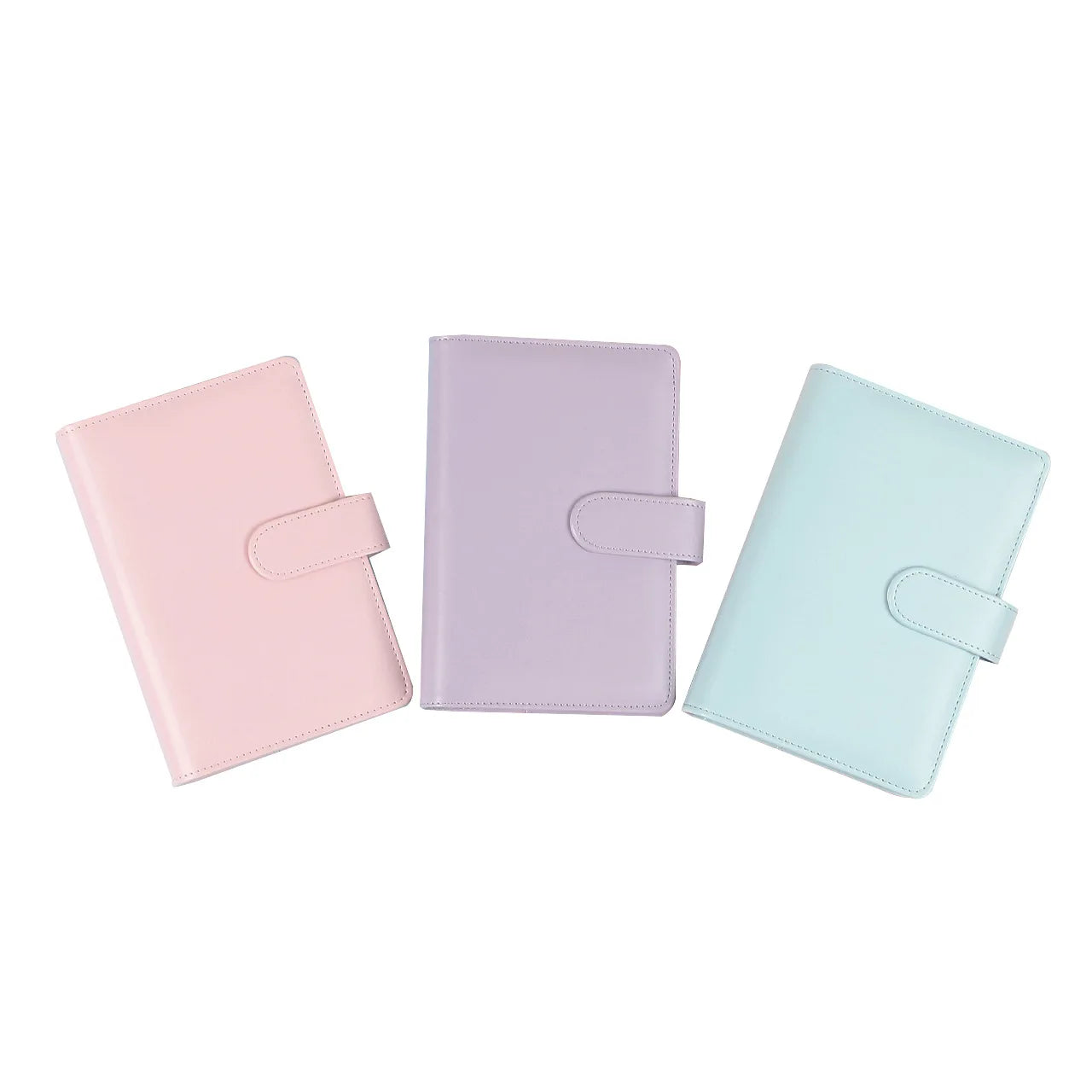 Cute Notebook Creative 6 Rings A5 PU Leather Binder Diary Planner Organizer Journal Stationery Office School Supplier A6 Binder