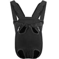 Adjustable Easy-Fit Backpack Travel Bag for Small Dogs/Cats Solid Pattern Zipper Closure for Hiking Camping Traveling
